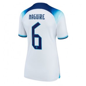 Engleska Harry Maguire #6 Domaci Dres za Ženska SP 2022 Kratak Rukavima
